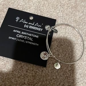 Sale- New Alex and Ani- April Birthstone Bracelet